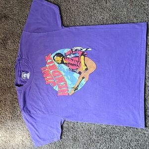 Jimi Hendrix rock t shirt Purple Size Medium
